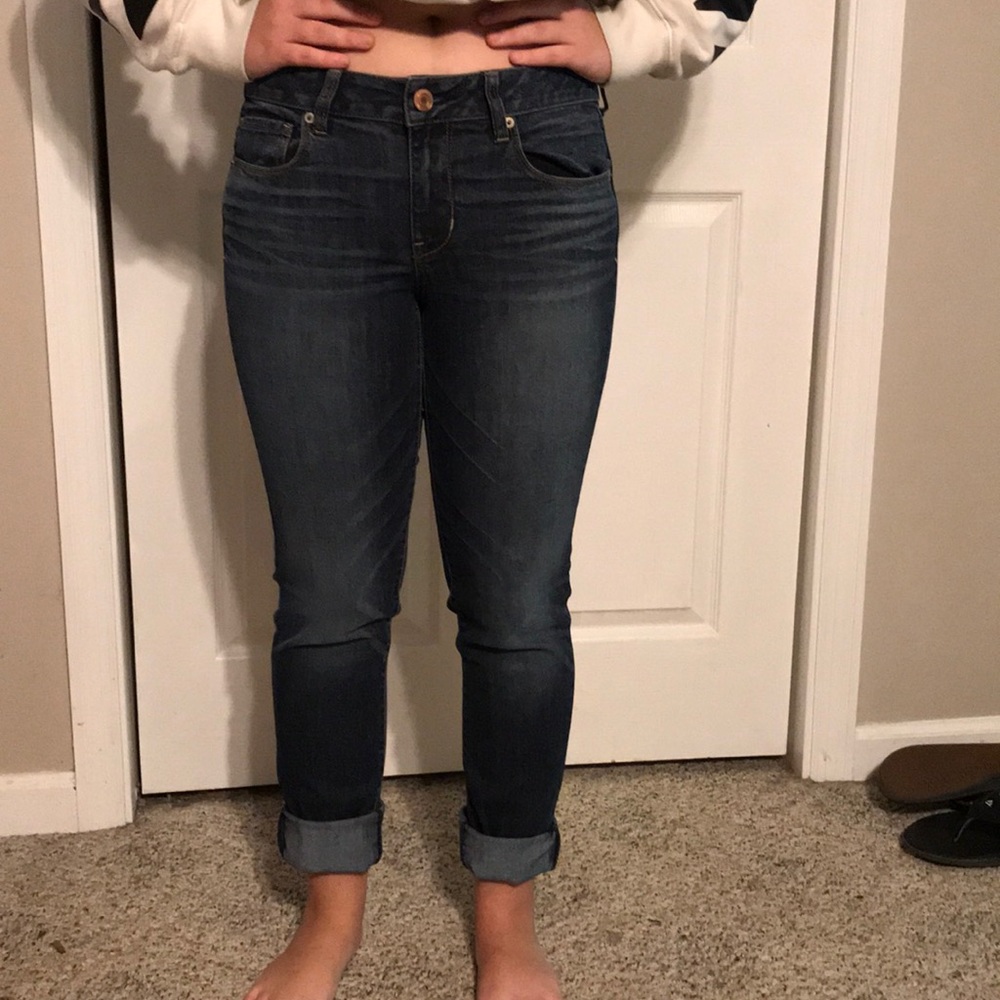 American Eagle, Skinny Super Stretch, dark wash